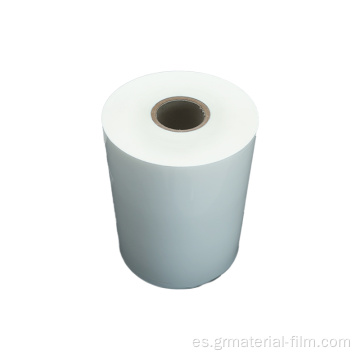 Pearl White Bopp Film de plástico térmico Rollstock